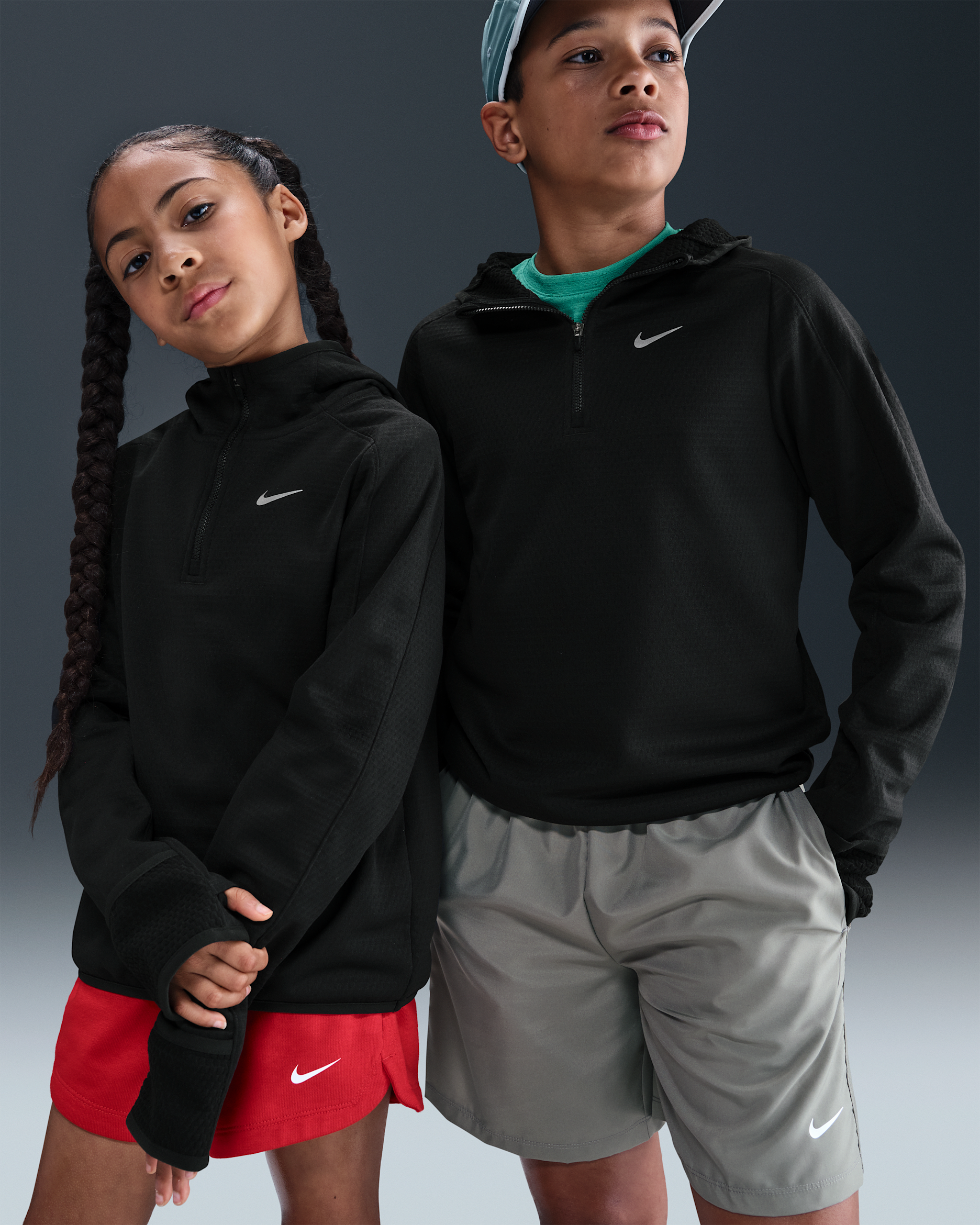 Nike Older Kids' Therma-FIT 1/4-Zip Top. Nike CA